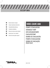 DIPRA ECOP BIS VIDE-CAVE 400 Originele Handleiding