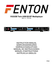 Fenton 172.704 Gebruiksaanwijzing