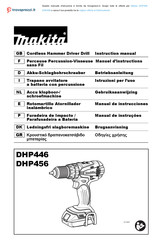 Makita DHP446 Gebruiksaanwijzing