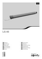 SOMFY LS 40 Handleiding