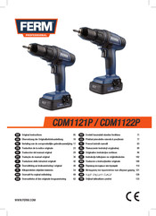 Ferm CDM1121P Vertaling Van De Oorspronkelijke Gebruiksaanwijzing