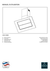 ROBLIN VIZIO VERRE Gebruikershandleiding