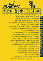 Plastimo SL 180 Gebruikershandleiding