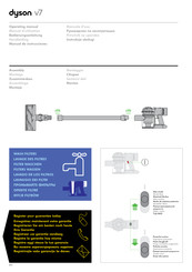 Dyson V7 Handleiding