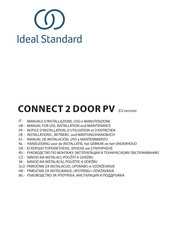 Ideal Standard CONNECT 2 DOOR PV Handleiding