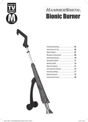 HammerSmith Bionic Burner Gebruiksaanwijzing