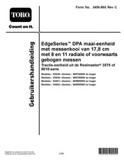 Toro 405800000 Gebruiksaanwijzing