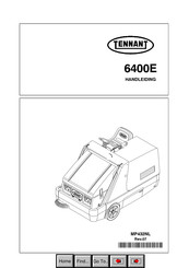 Tennant 6400E Handleiding