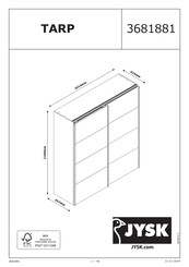 Jysk TARP 3681881 Handleiding