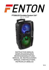 Fenton FT208LED Gebruiksaanwijzing