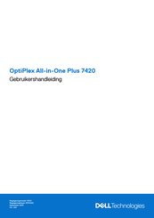 Dell OptiPlex All-in-One Plus 7420 Gebruikershandleiding