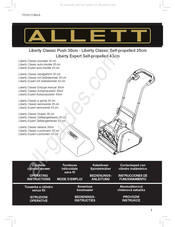 Allett Liberty Classic Push 30cm Bedieningsinstructies