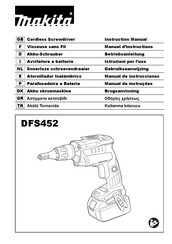 Makita DFS452 Gebruiksaanwijzing