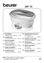 Beurer MP 70 Gebruiksaanwijzing