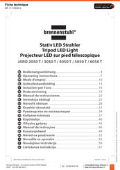 brennenstuhl JARO 5050 T Gebruikshandleiding