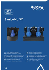 SFA Sanicubic SC Installatiehandleiding