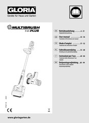 Gloria MultiBrush Gebruiksaanwijzing