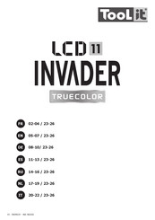 Tool it LCD INVADER 11 TRUE COLOR Handleiding