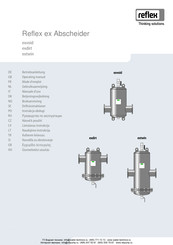 Reflex Extwin Gebruiksaanwijzing