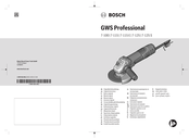 Bosch GWS Professional 7-125 S Oorspronkelijke Gebruiksaanwijzing