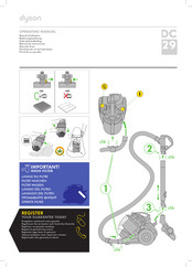 Dyson DC 29 Gebruikshandleiding