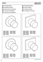 KEUCO IXMO 59557 011002 Montagehandleiding