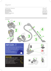 Dyson DC23 Gebruikshandleiding