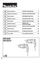 Makita HR1841F Gebruiksaanwijzing