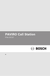 Bosch PAVIRO PVA-15CST Handleiding