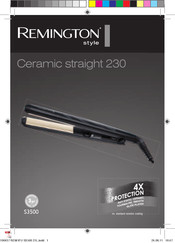 Remington Ceramic Straight 230 Handleiding