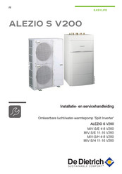 De Dietrich EASYLIFE ALEZIO MIV-S/E 4.5 V200 Installatie- En Servicehandleiding