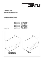 OERTLI OE-tronic REA-231B Montage- En Gebruikshandleiding