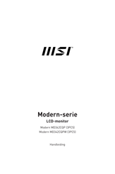 MSI Modern MD342CQP 3PC5 Handleiding