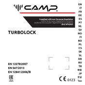 CAMP TURBOLOCK Handleiding