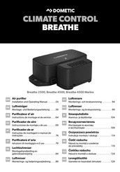 Dometic Breathe 2500 Montagehandleiding En Gebruiksaanwijzing