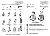 Birchmeier Clean-Matic 5 P Gebruiksaanwijzing