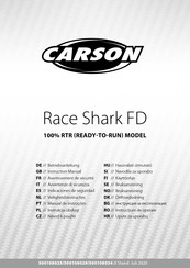 Carson Race Shark FD Bedienings- En Veiligheidsinstructies