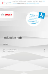 Bosch PUE611BB5E Gebruikershandleiding