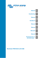 Victron energy BlueSolar PWM DUO-LCD-USB Handleiding