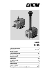 EHEIM 1048 Gebruiksaanwijzing