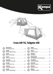 Kampa Cross AIR TG Gebruiksaanwijzing