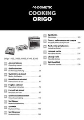 Dometic Origo 6200 Gebruiksaanwijzing