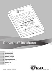 DSM Delvotest Incubator Gebruikershandleiding