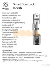 WOOX R7056 Verkorte Handleiding