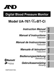 AND UA-767 Plus BT-Ci Gebruiksaanwijzing