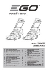 EGO LM2120E Handleiding