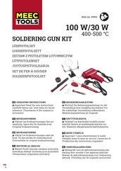 Meec tools 019114 Gebruiksaanwijzing