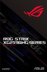 ASus ROG Strix XG259QNG Series Handleiding