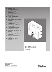 Vaillant VAI8/5-S4 Gebruiksaanwijzing En Installatiehandleiding