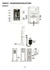 Technoline WS6447 Handleiding